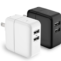 2-vratni polnilnik USB 36W