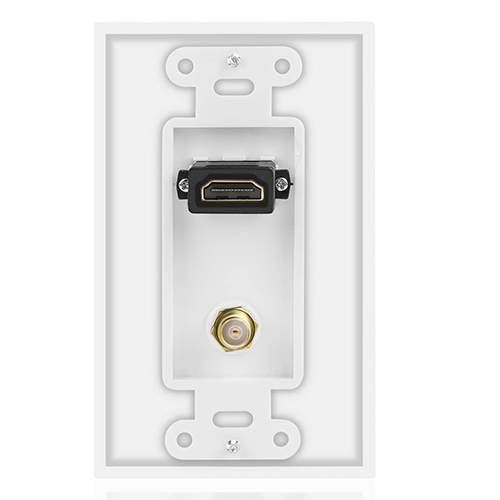 COAX HDMI stenska plošča